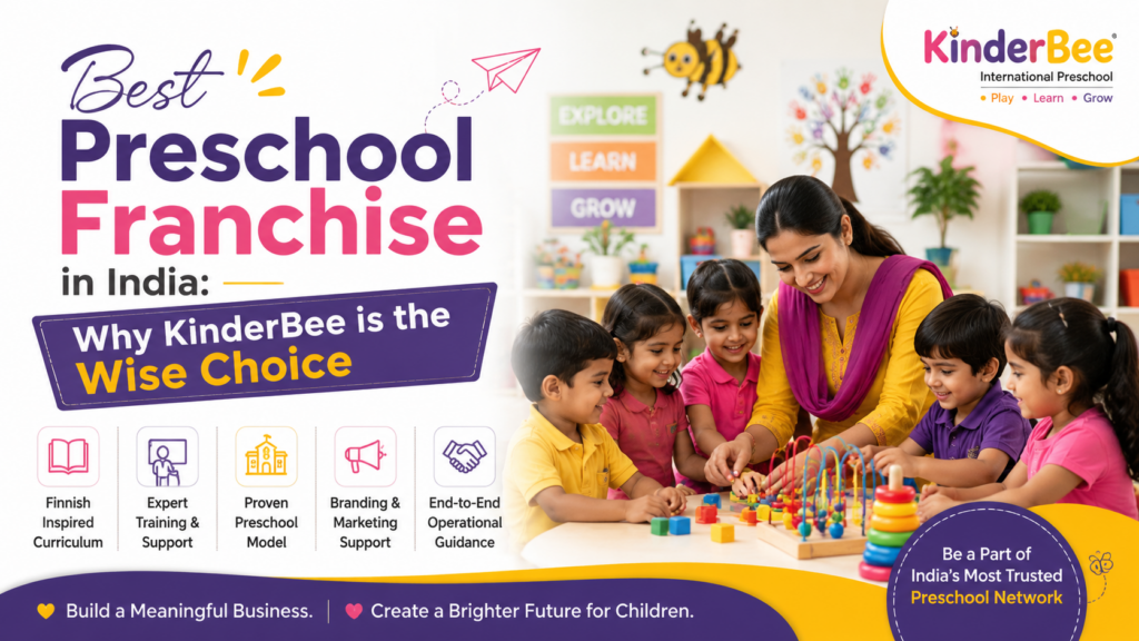 Best Preschool Franchise in India Why KinderBee is the Wise Choice